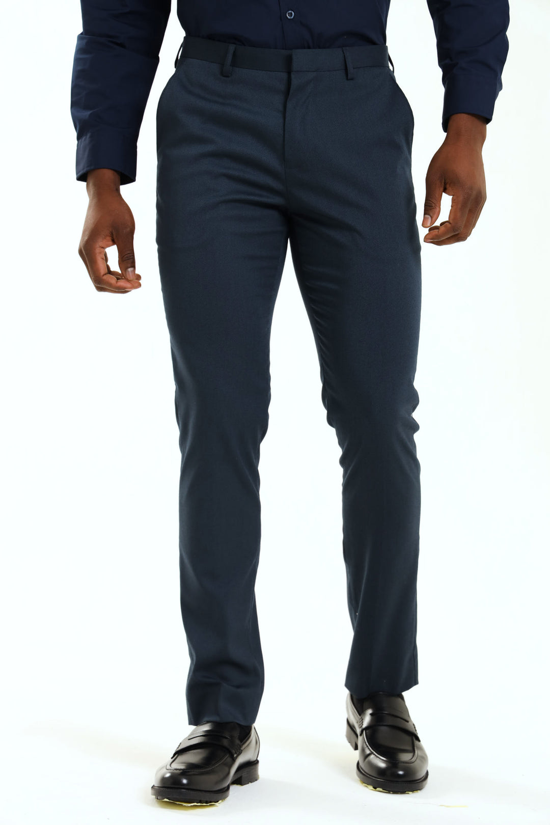 Slim Twill Suit Trouser - Petrol