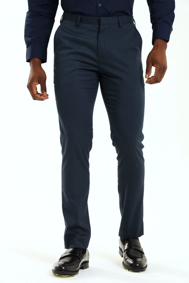 Slim Twill Suit Trouser - Petrol