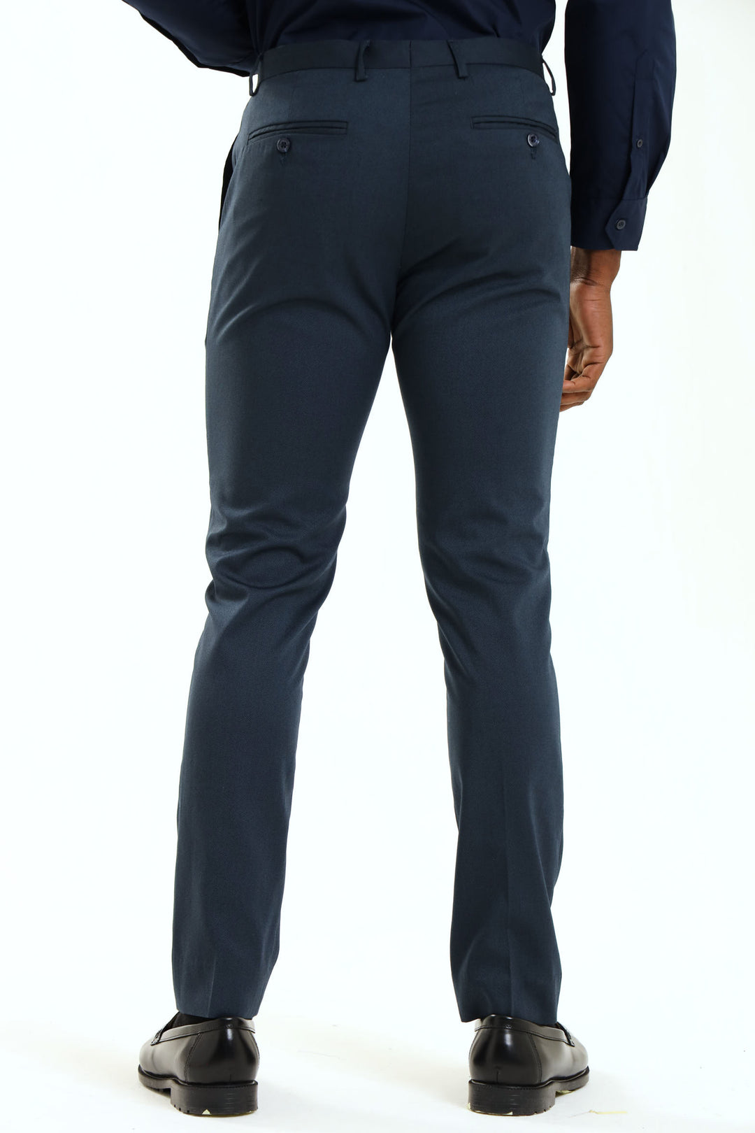 Slim Twill Suit Trouser - Petrol