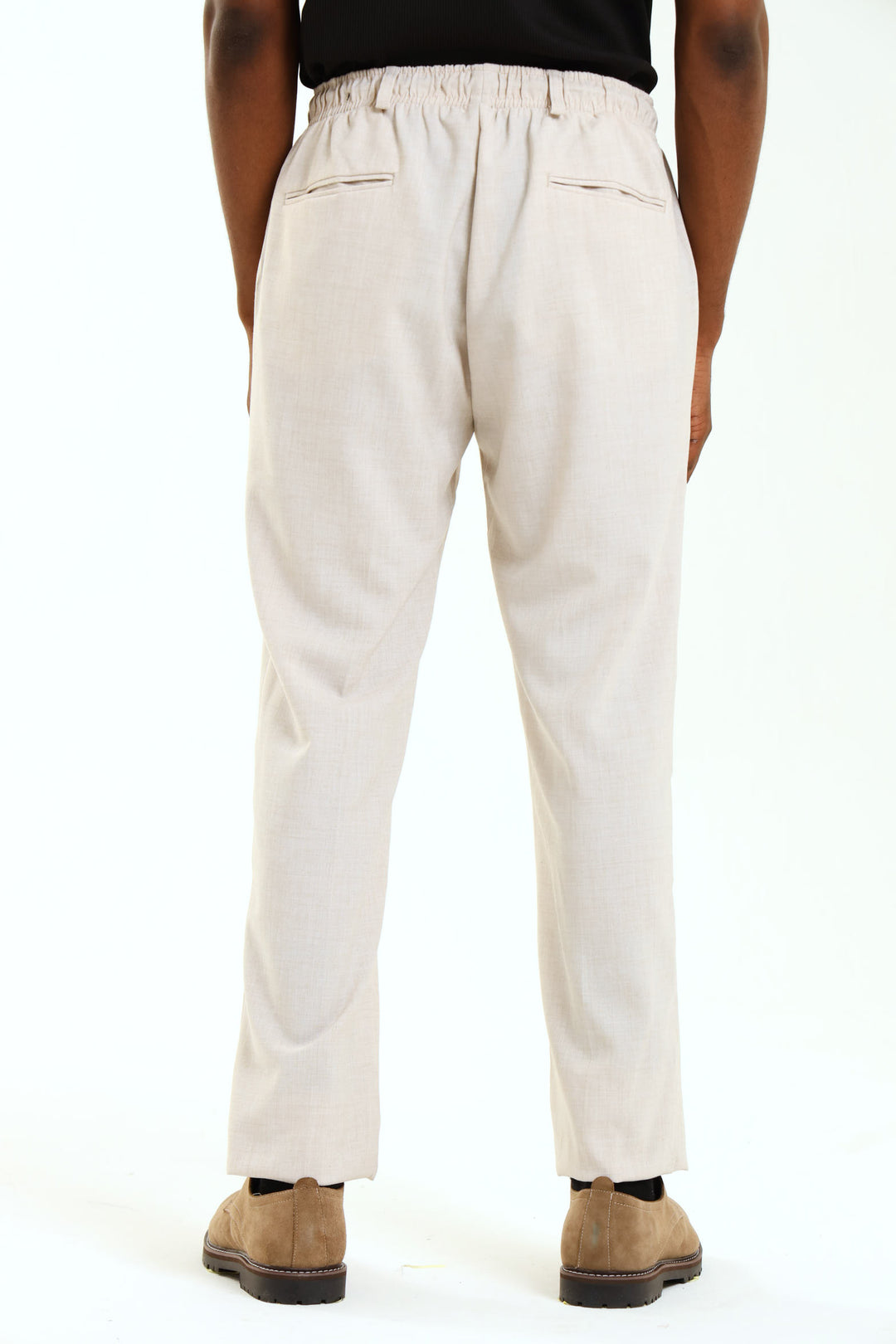 Elastic Trousers - Neutral