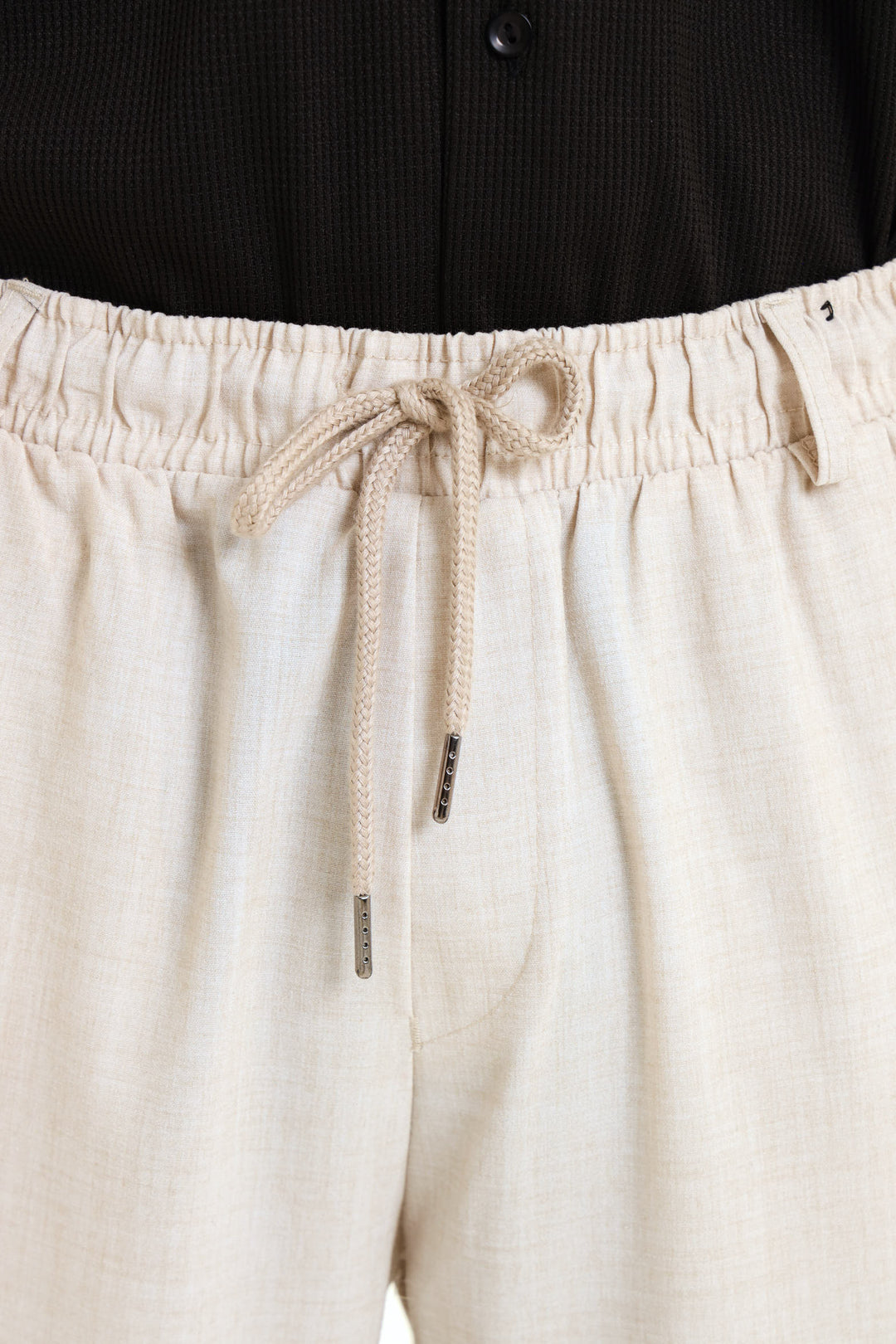 Elastic Trousers - Neutral