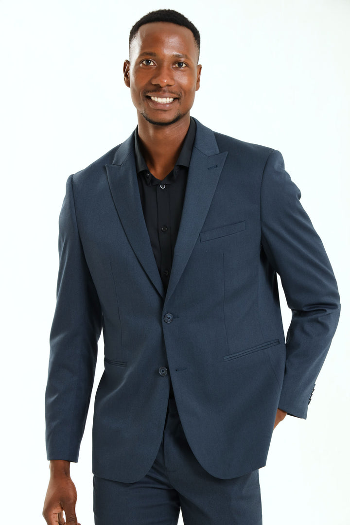 Reg Twill Suit Jacket - Petrol