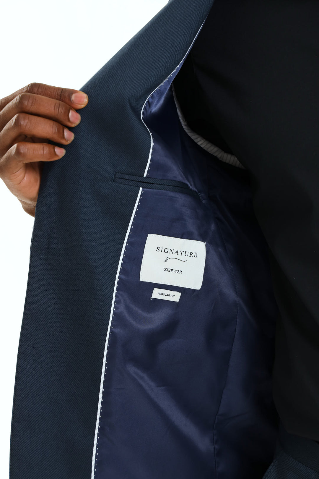 Reg Twill Suit Jacket - Petrol