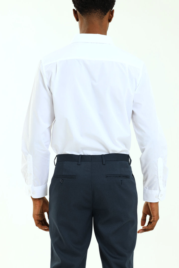 Easy Care Long Sleeve Shirt - White