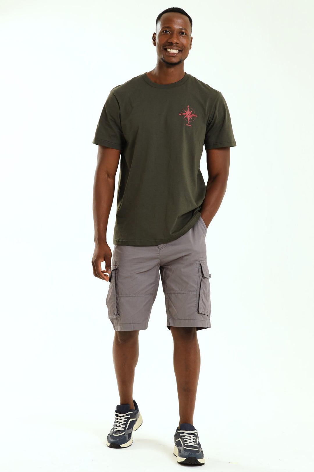 Lake Kayak Front & Back Tee - Fatigue