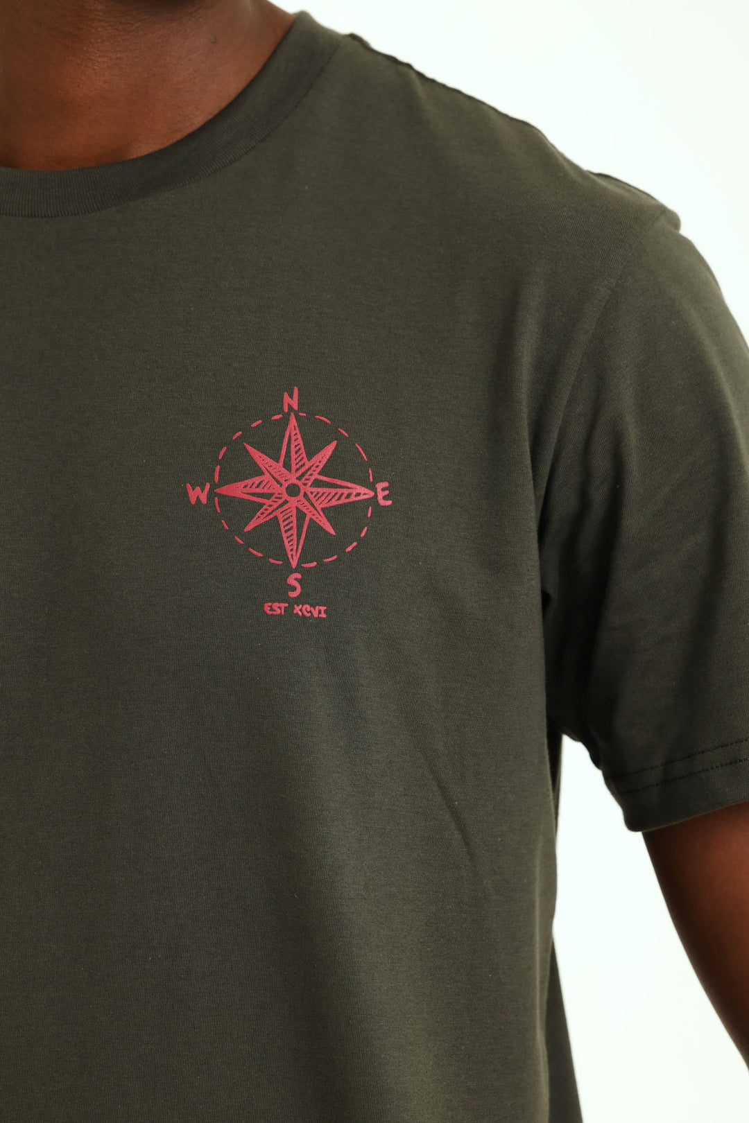 Lake Kayak Front & Back Tee - Fatigue