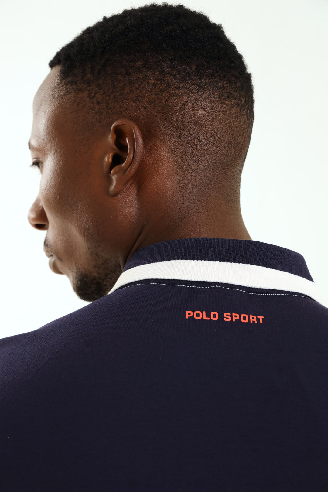 Thando Colour Block Sport Golfer - White/Navy