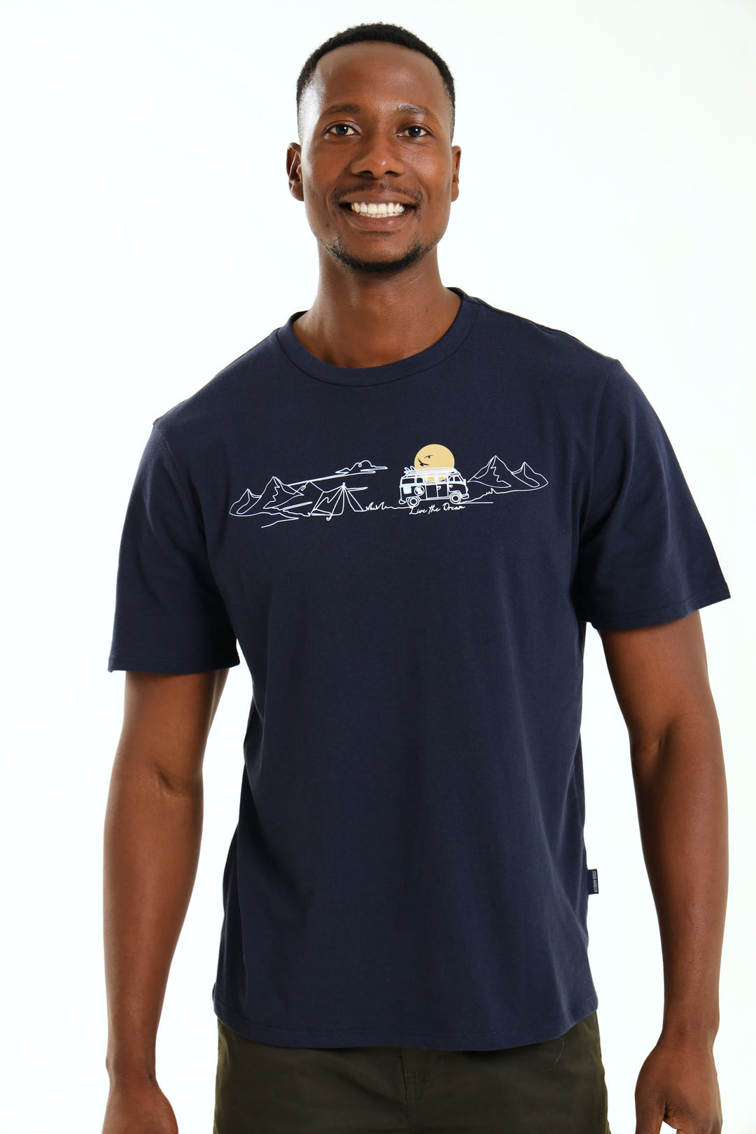 Camper Combi Tee - Navy