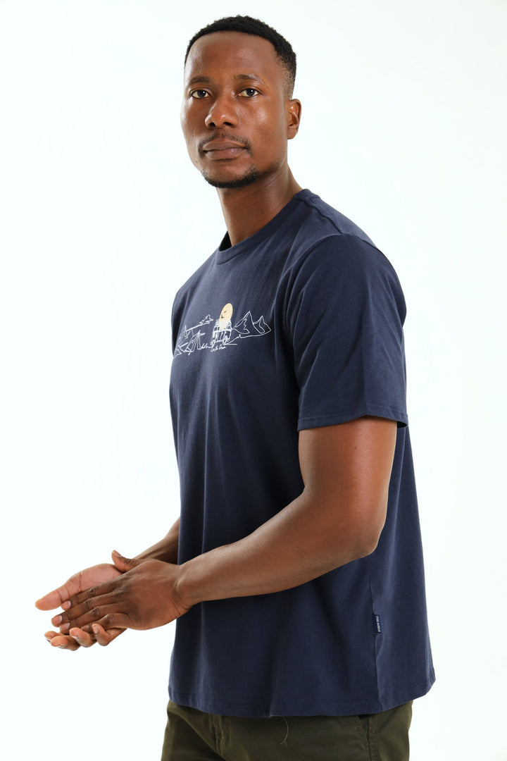 Camper Combi Tee - Navy