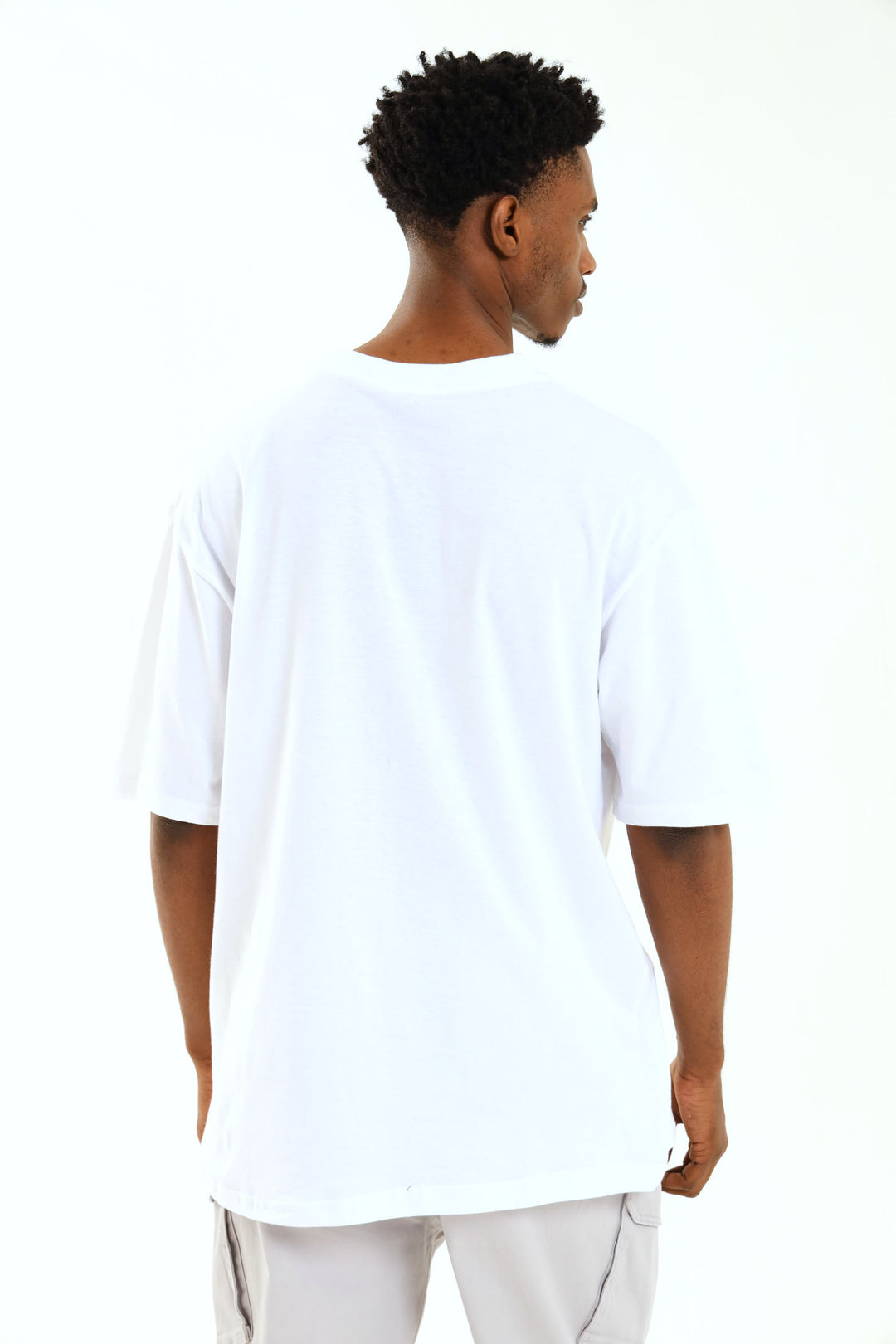 Short Sleeve Boxed In Tee - White