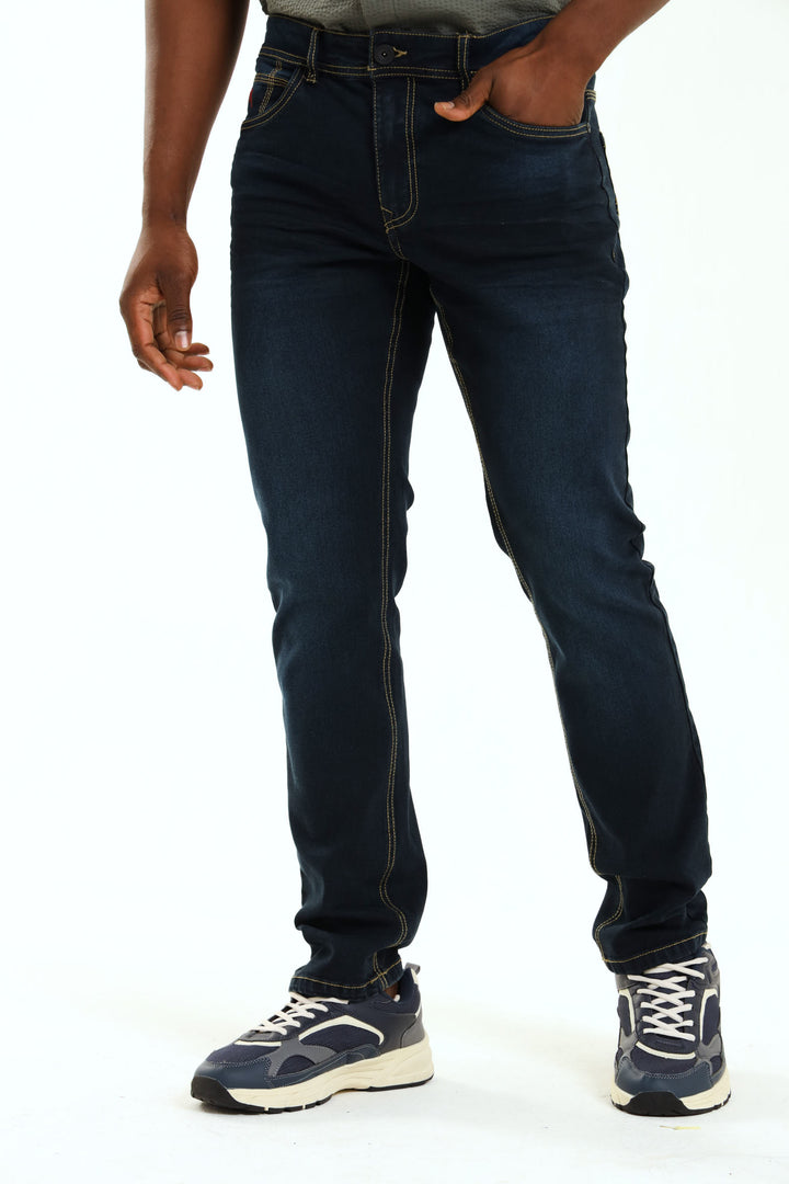 Cormac Slim Denim - Blue/Black