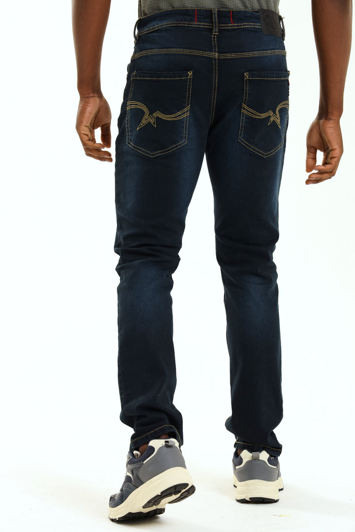 Cormac Slim Denim - Blue/Black