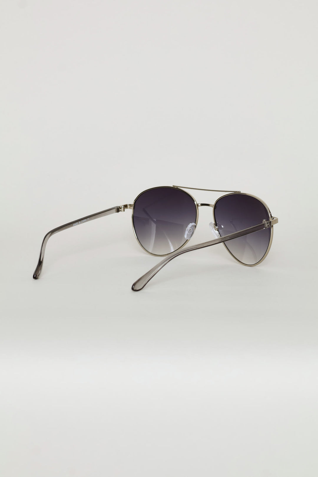 Epoxy Classic Aviator Sunglasses - Silver