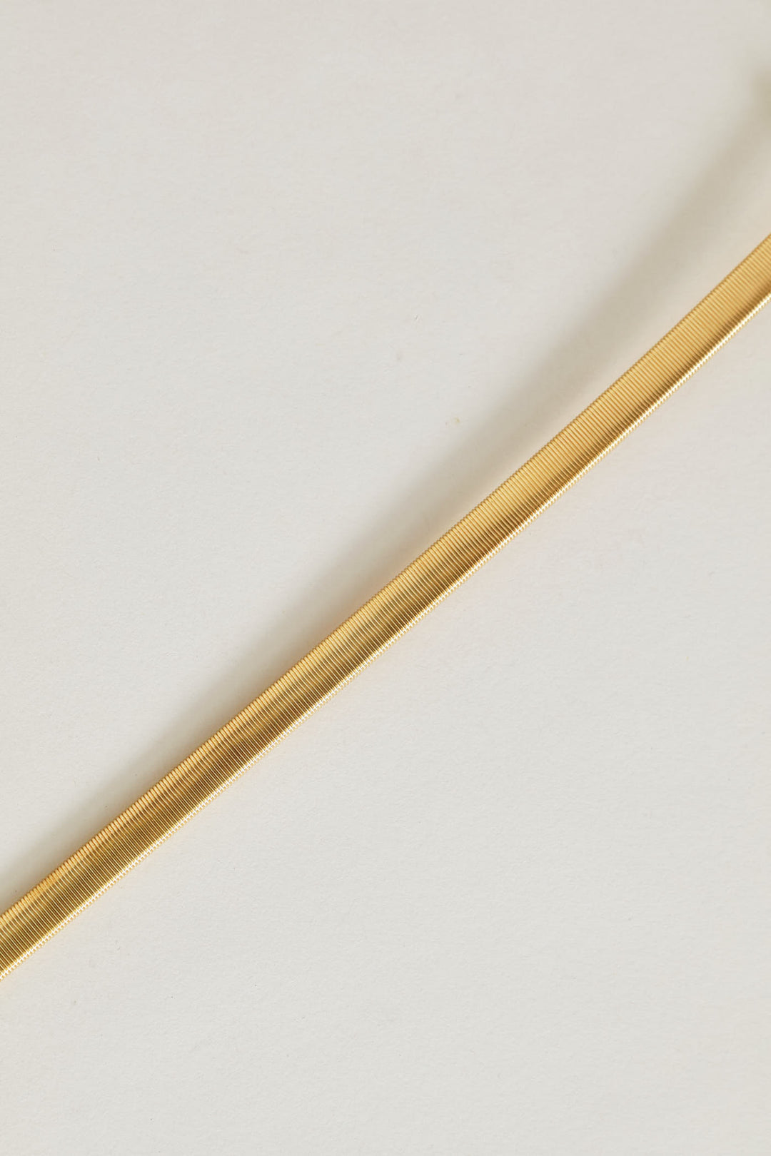 Snaffle Stretch Waist Belt - Gold