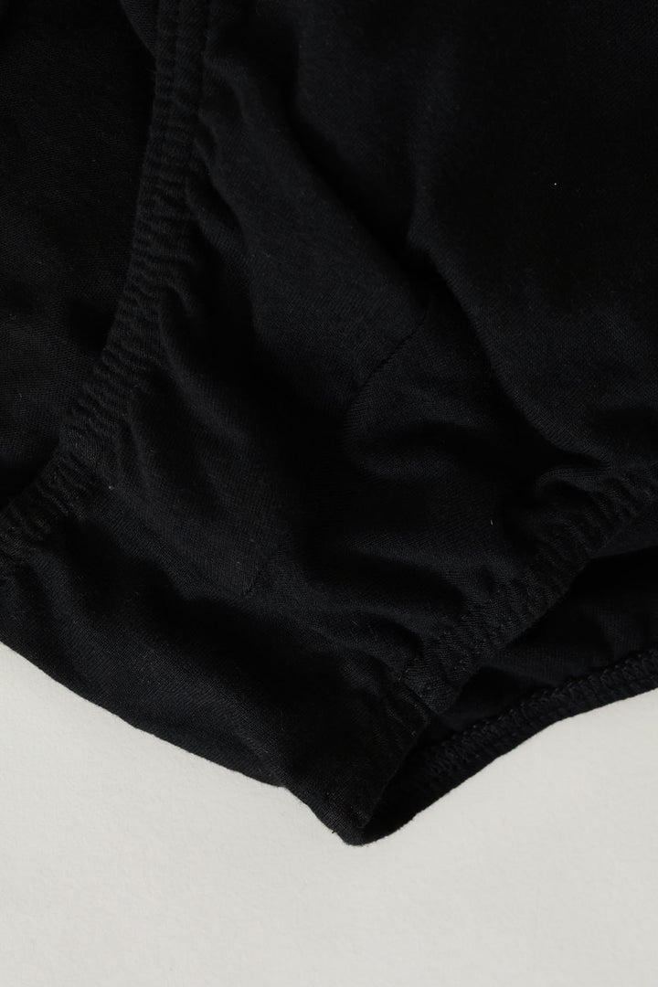 3 Pack Digi Elastic Briefs - Black/Teal