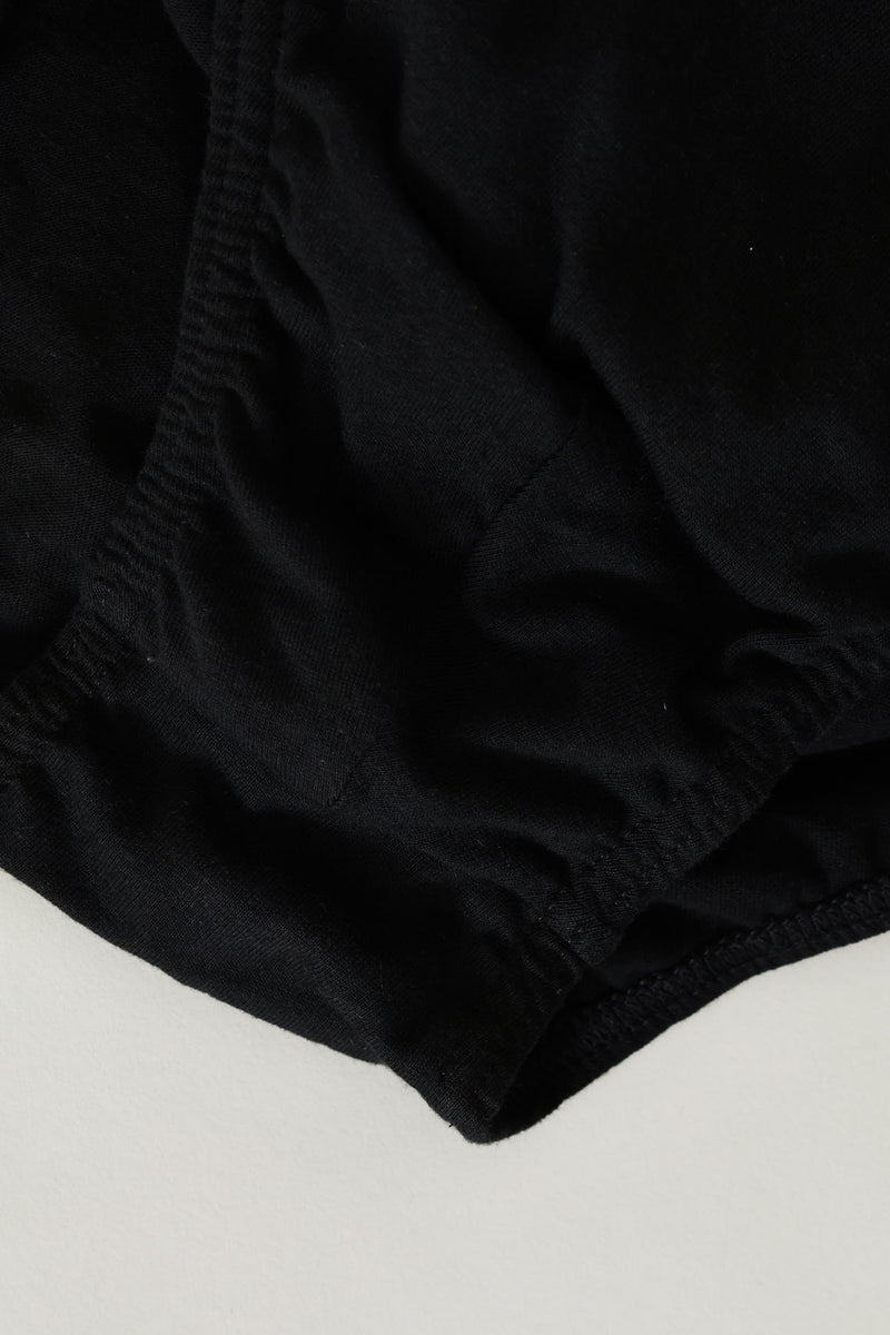 3 Pack Digi Elastic Briefs - Black/Teal