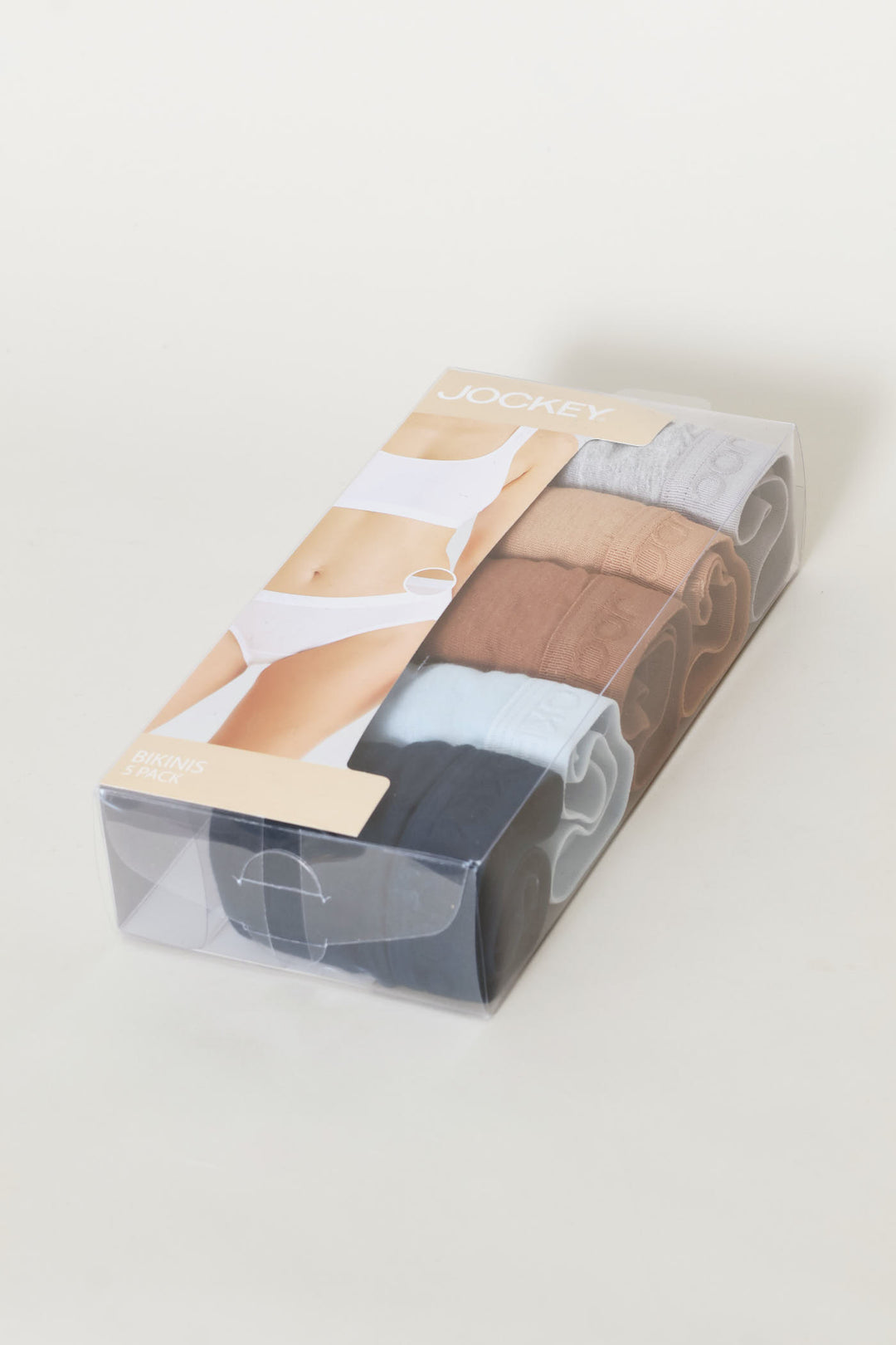 5 Pack Core Plain Bikini Panties - Multi