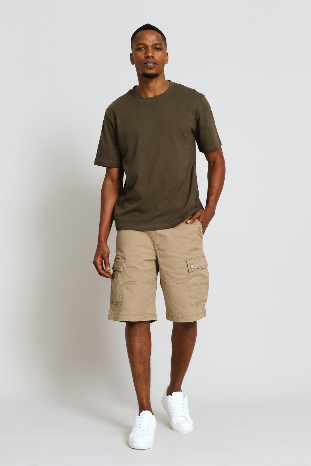 Ss26 - Cargo Short - Taupe
