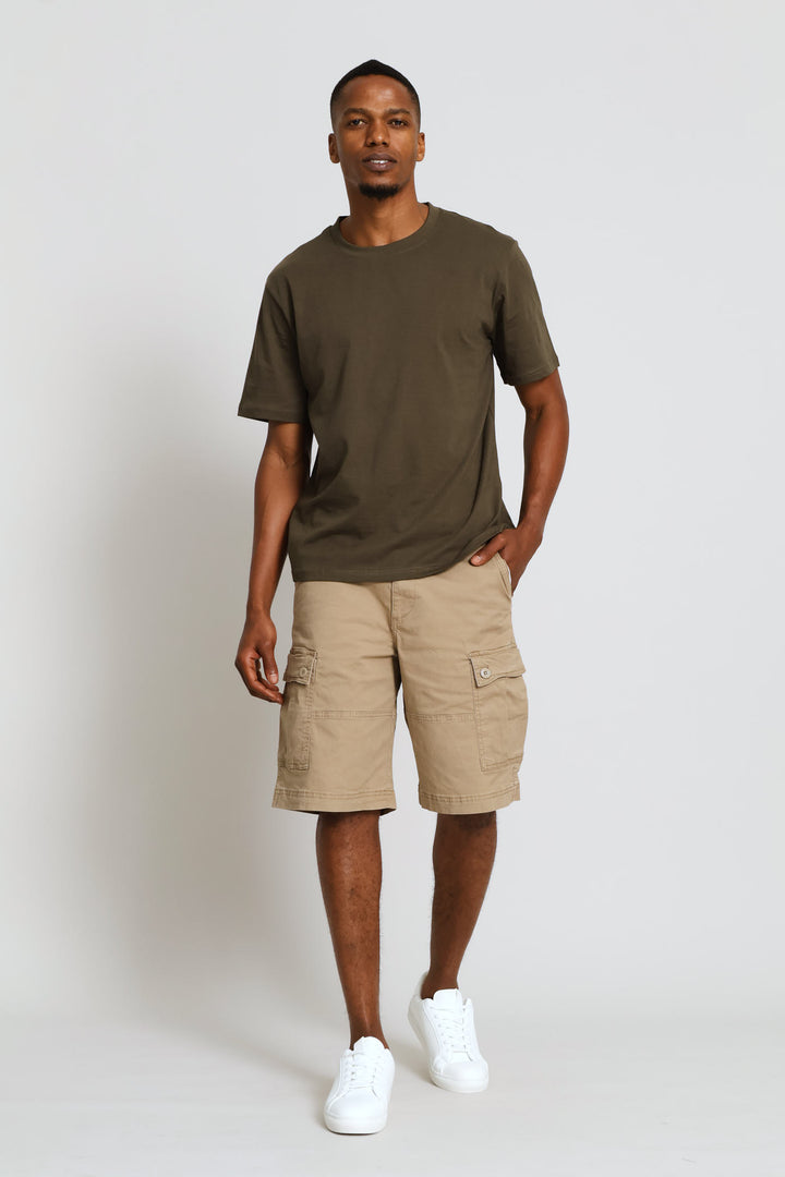 Ss26 - Cargo Short - Taupe