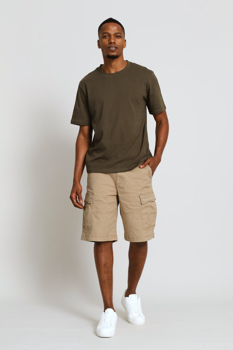 Ss26 - Cargo Short - Taupe