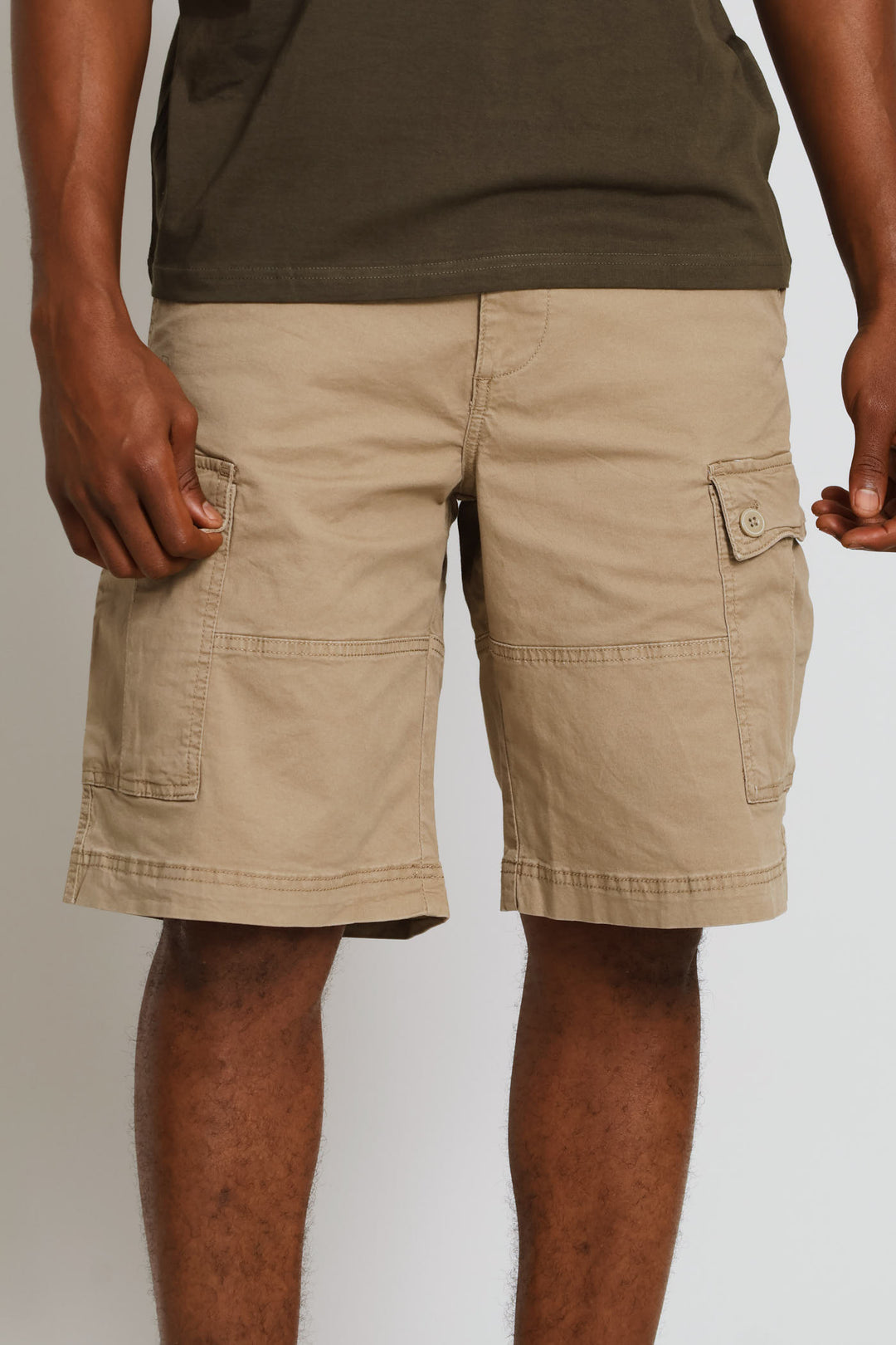 Ss26 - Cargo Short - Taupe
