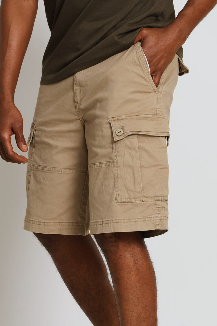 Ss26 - Cargo Short - Taupe