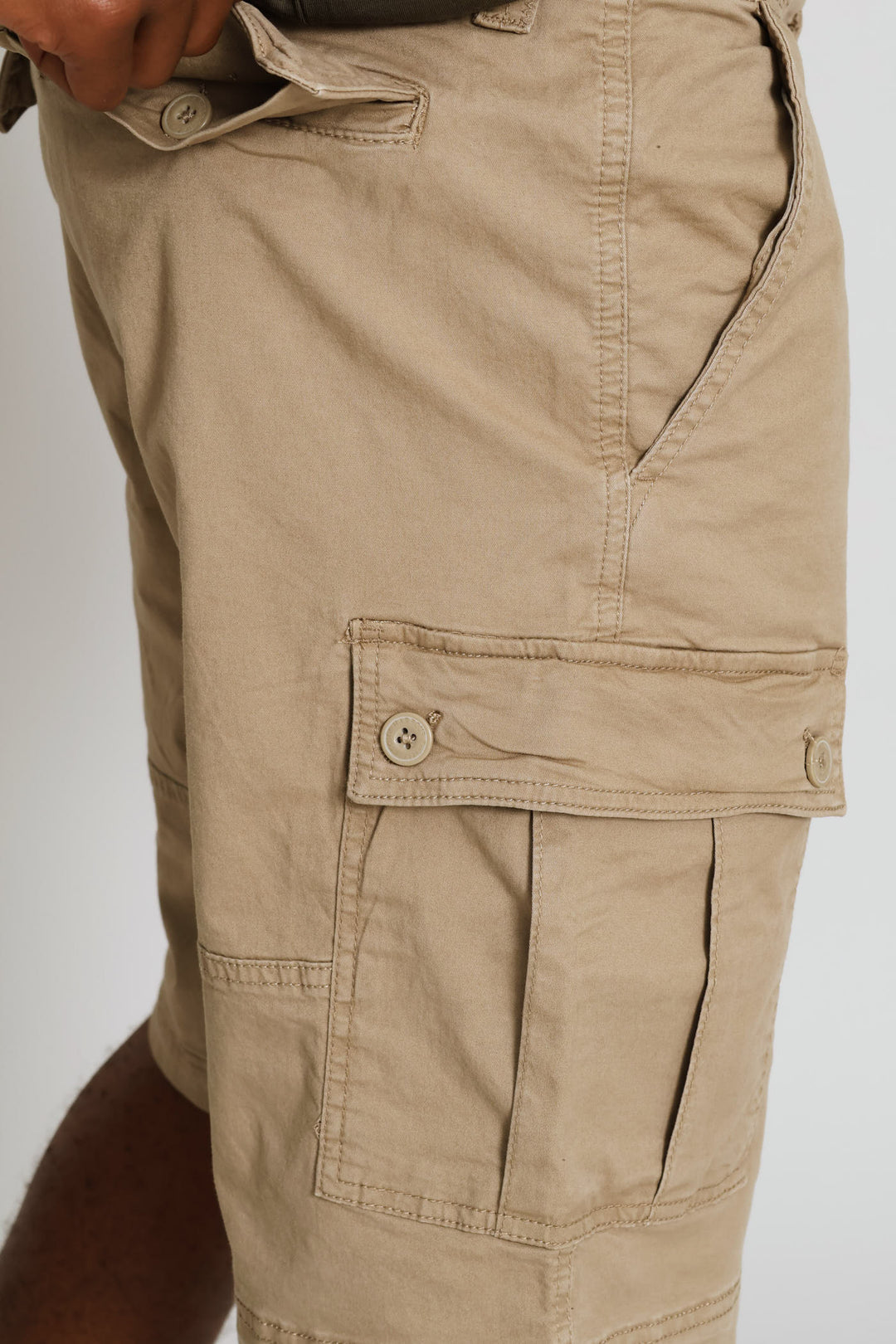 Ss26 - Cargo Short - Taupe