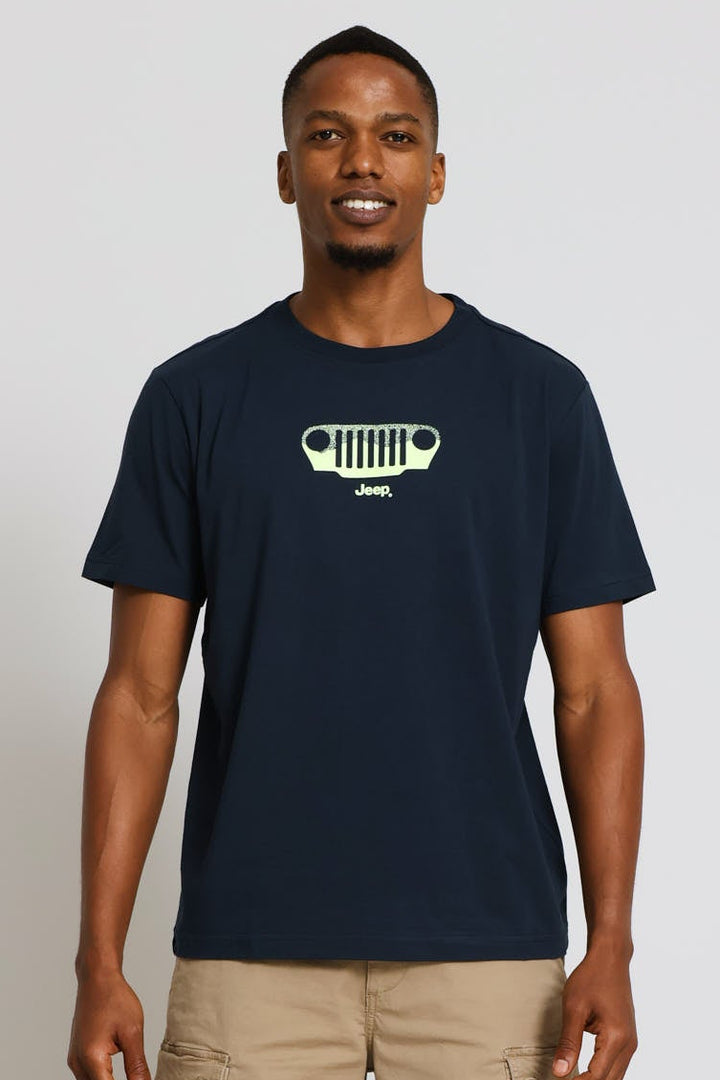 Grill Tee - Navy