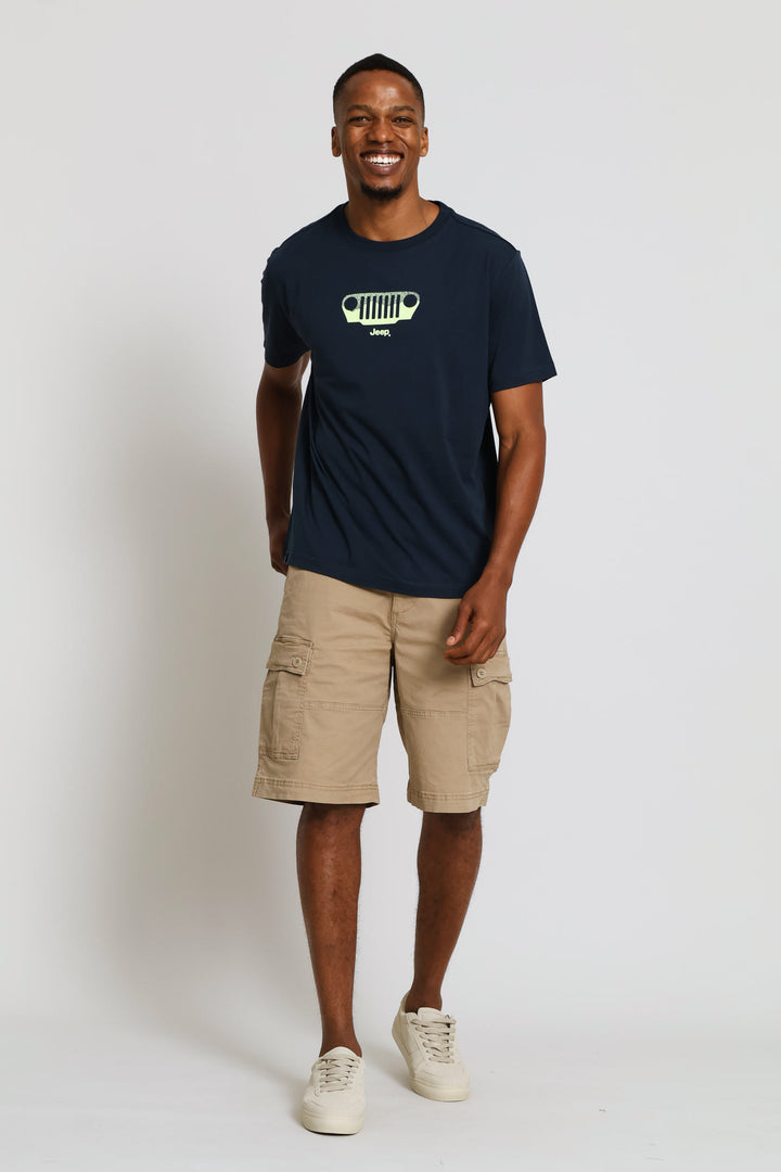 Grill Tee - Navy