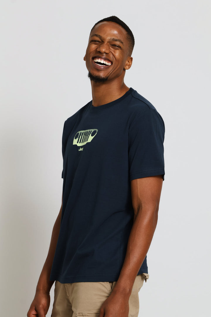 Grill Tee - Navy