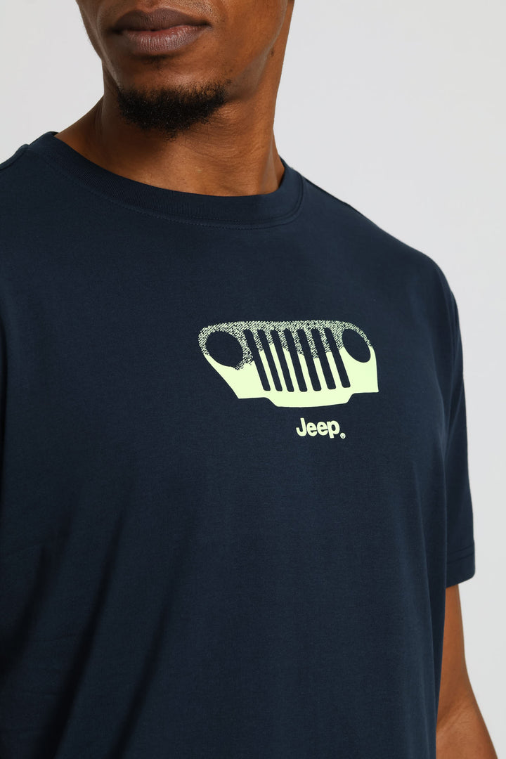 Grill Tee - Navy