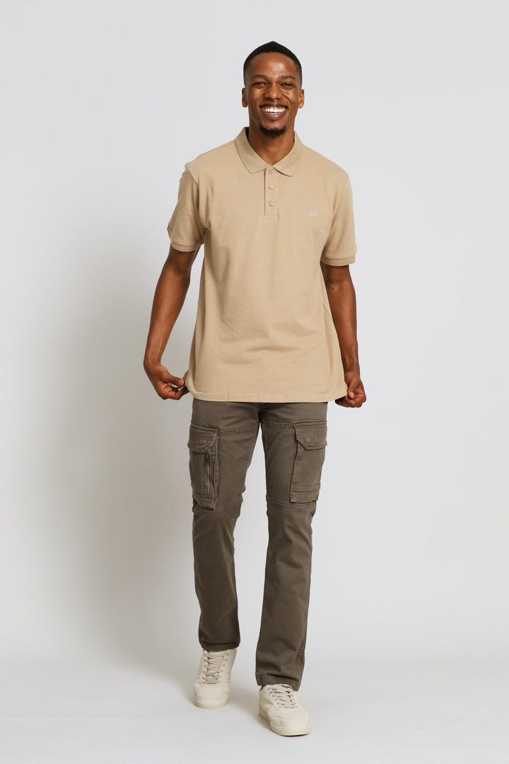 Plain Regular Golfer - Taupe