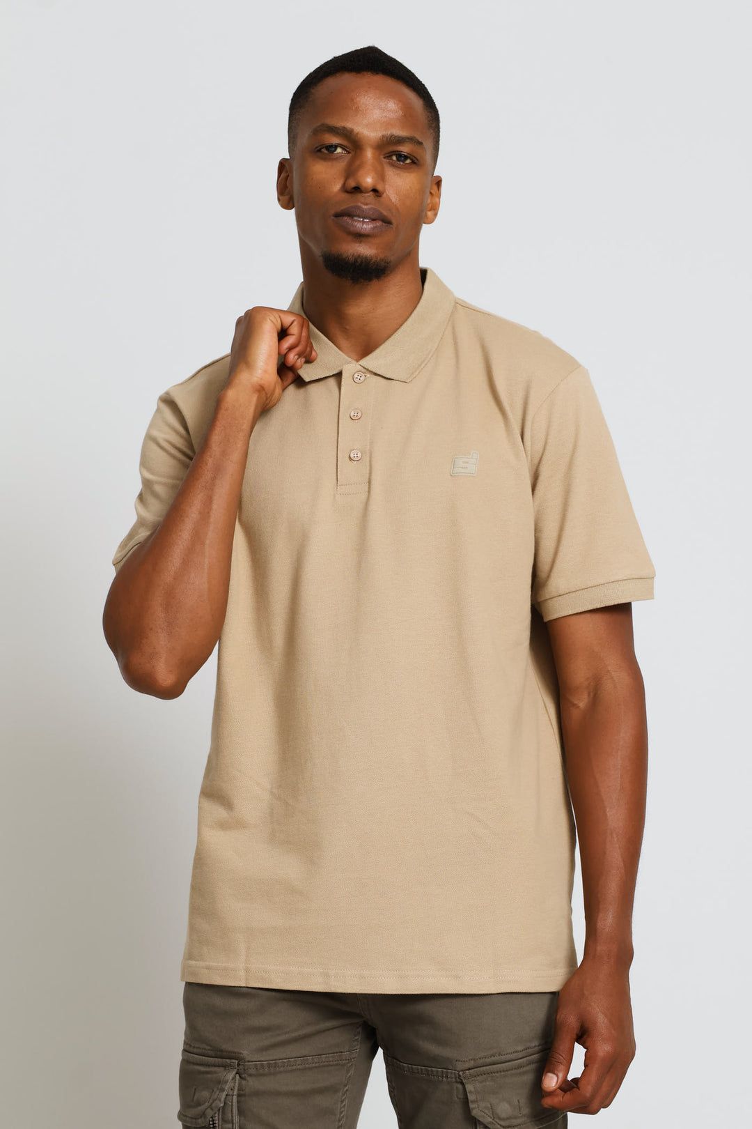 Plain Regular Golfer - Taupe