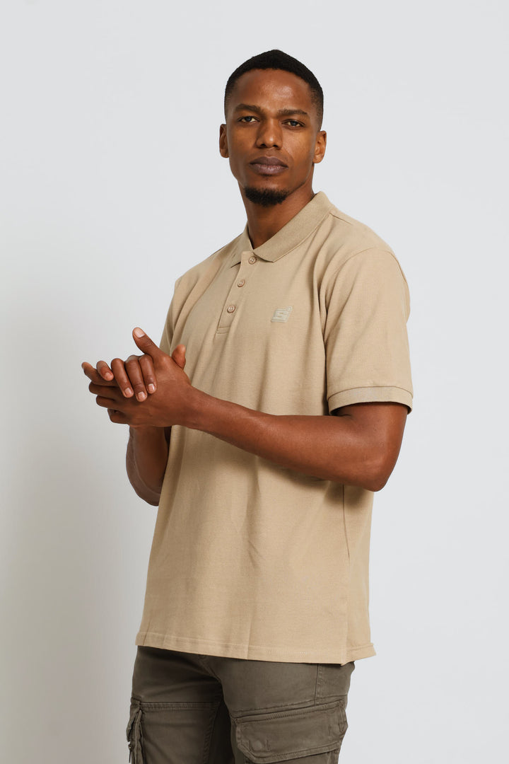 Plain Regular Golfer - Taupe