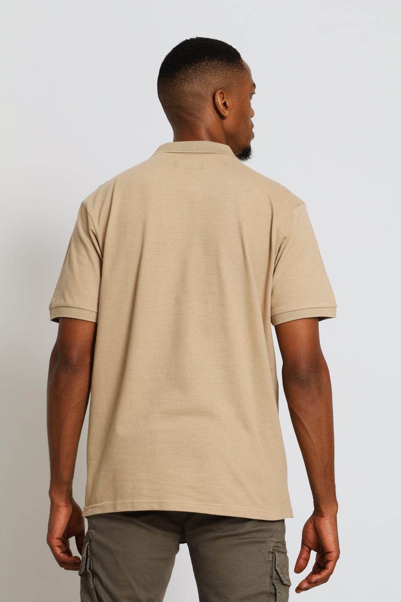 Plain Regular Golfer - Taupe