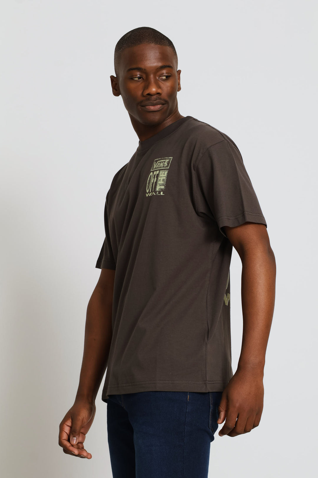 Cut & Paste Tee - Charcoal