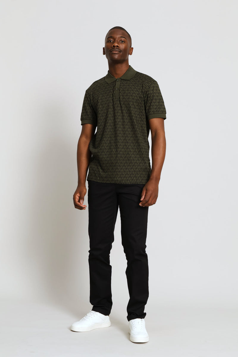 Geometric Printed Golfer - Fatigue