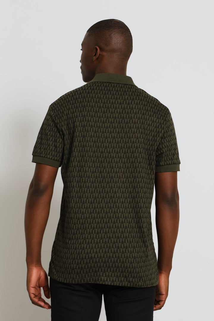 Geometric Printed Golfer - Fatigue