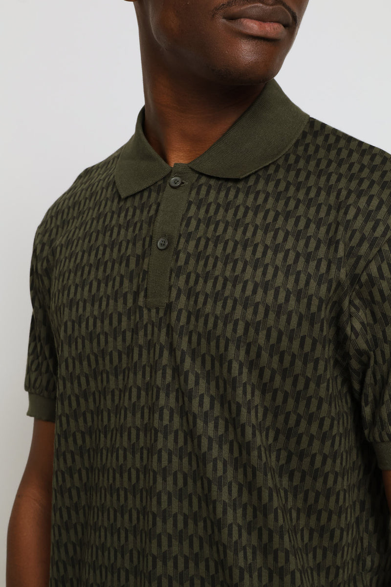 Geometric Printed Golfer - Fatigue