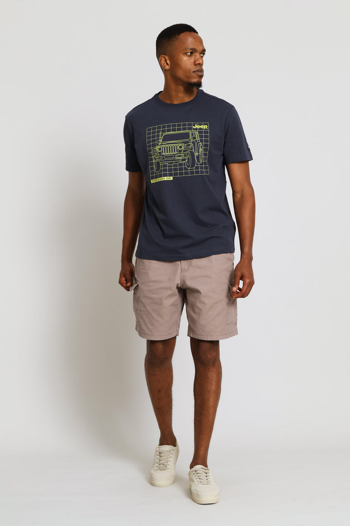 Willys Hurricane 21Cm Cargo Shorts - Brown