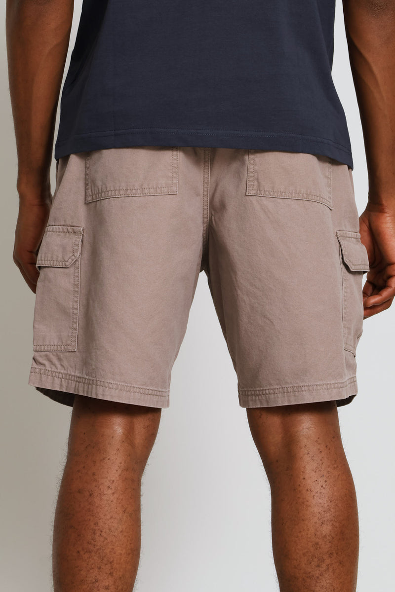 Willys Hurricane 21Cm Cargo Shorts - Brown