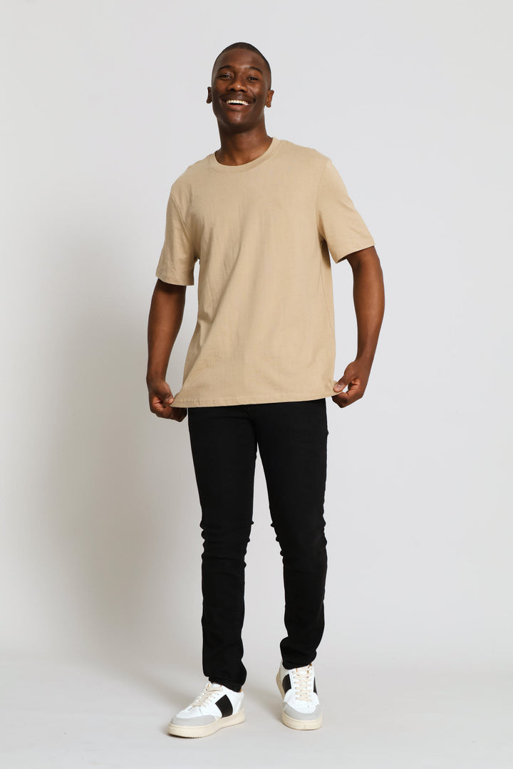 Plain Tee - Taupe