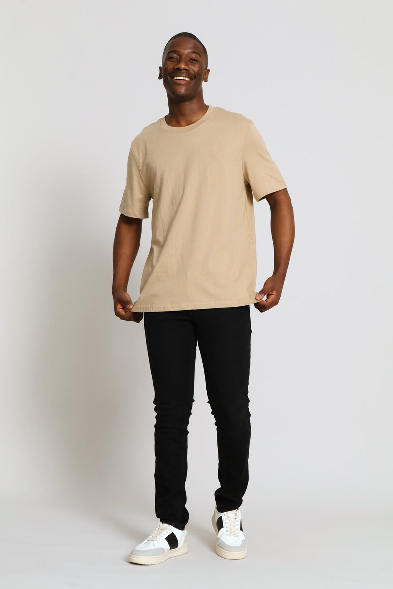 Plain Tee - Taupe