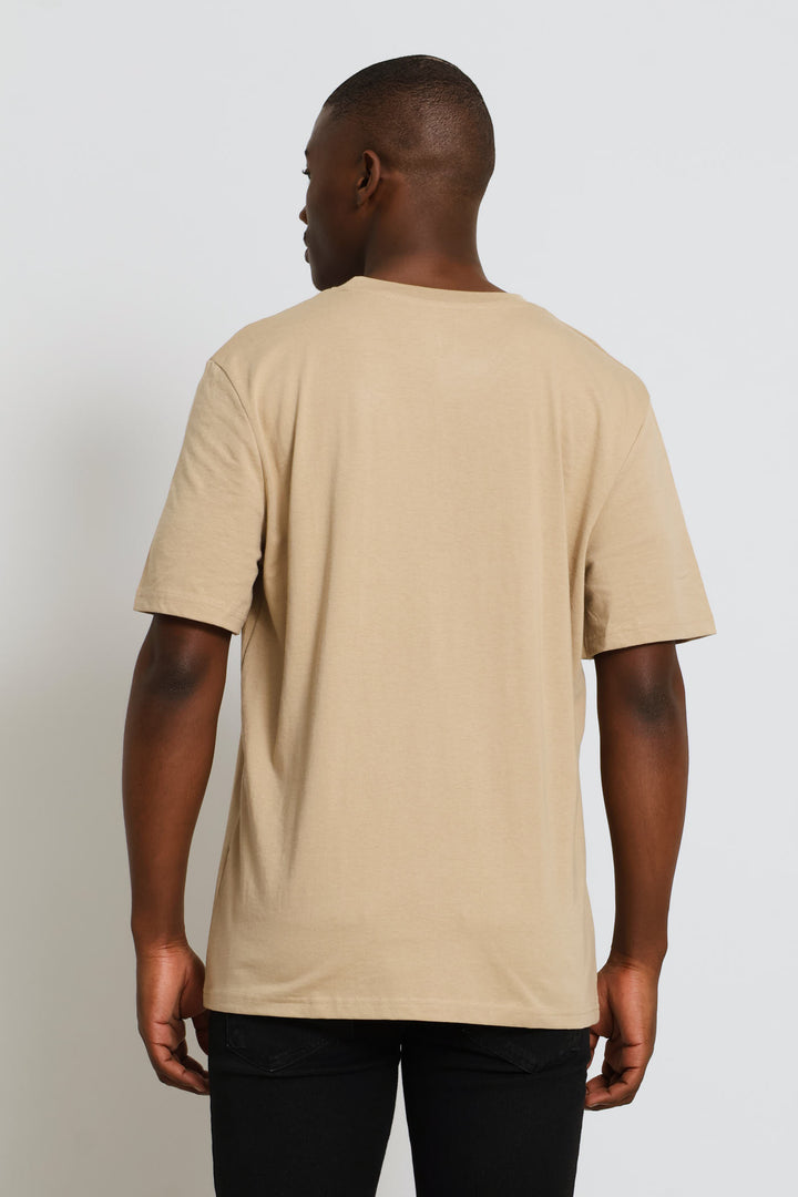 Plain Tee - Taupe