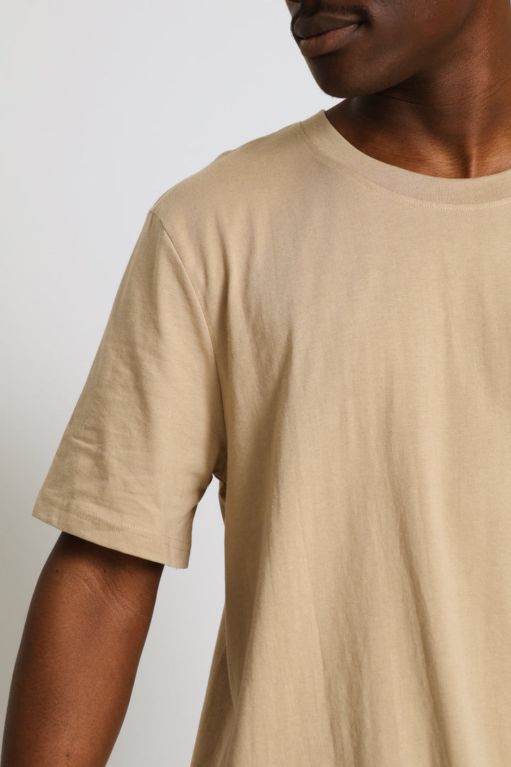 Plain Tee - Taupe