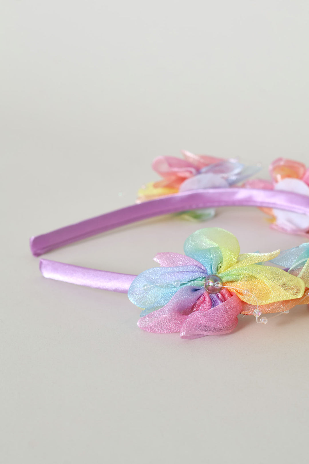 Pre-Girls Tulle Multi Colour Aliceband - Multi