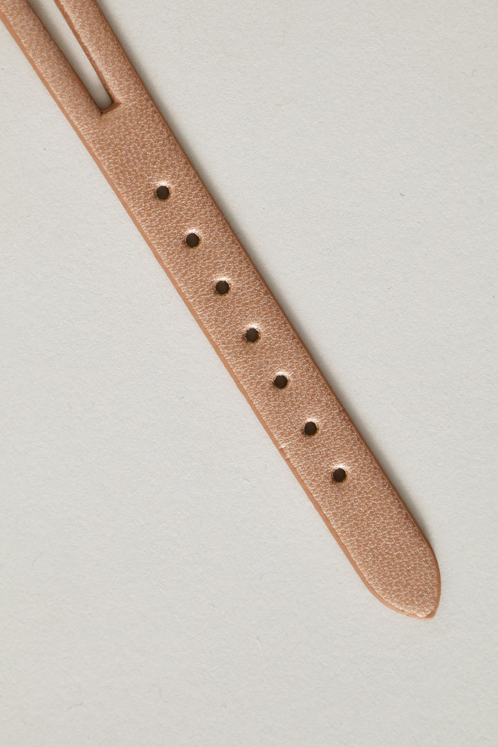 Cutout Strap Diamante Watch - Rose Gold