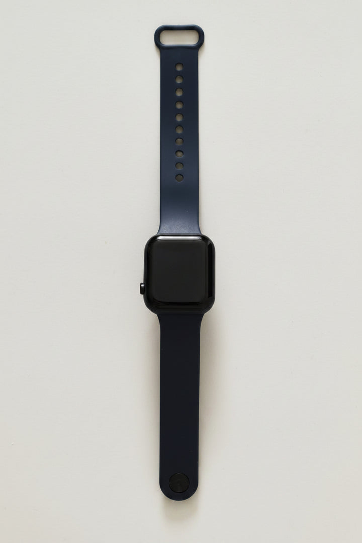 Pre-Boys Square Led Watch - Blue