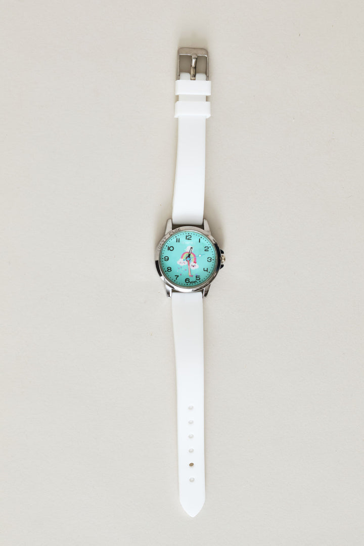 Pre-Girls Rainbow Watch & Bracelet Set - Multi