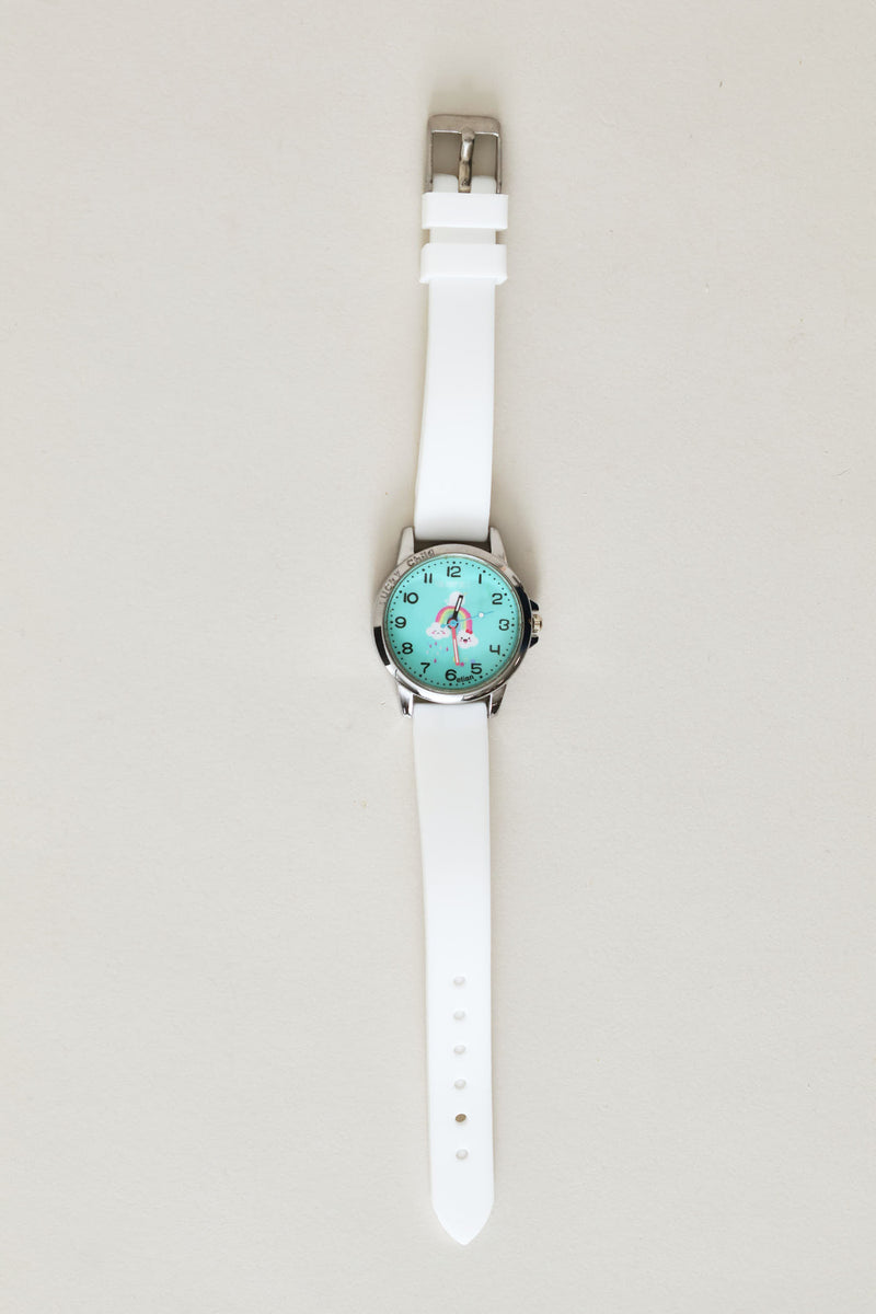 Pre-Girls Rainbow Watch & Bracelet Set - Multi